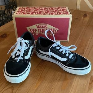 Vans Black/White Kids’ Size 13